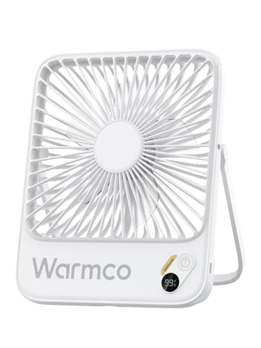 10000mAh Portable Travel Fan 7-inch Mini Desk Fan V8172