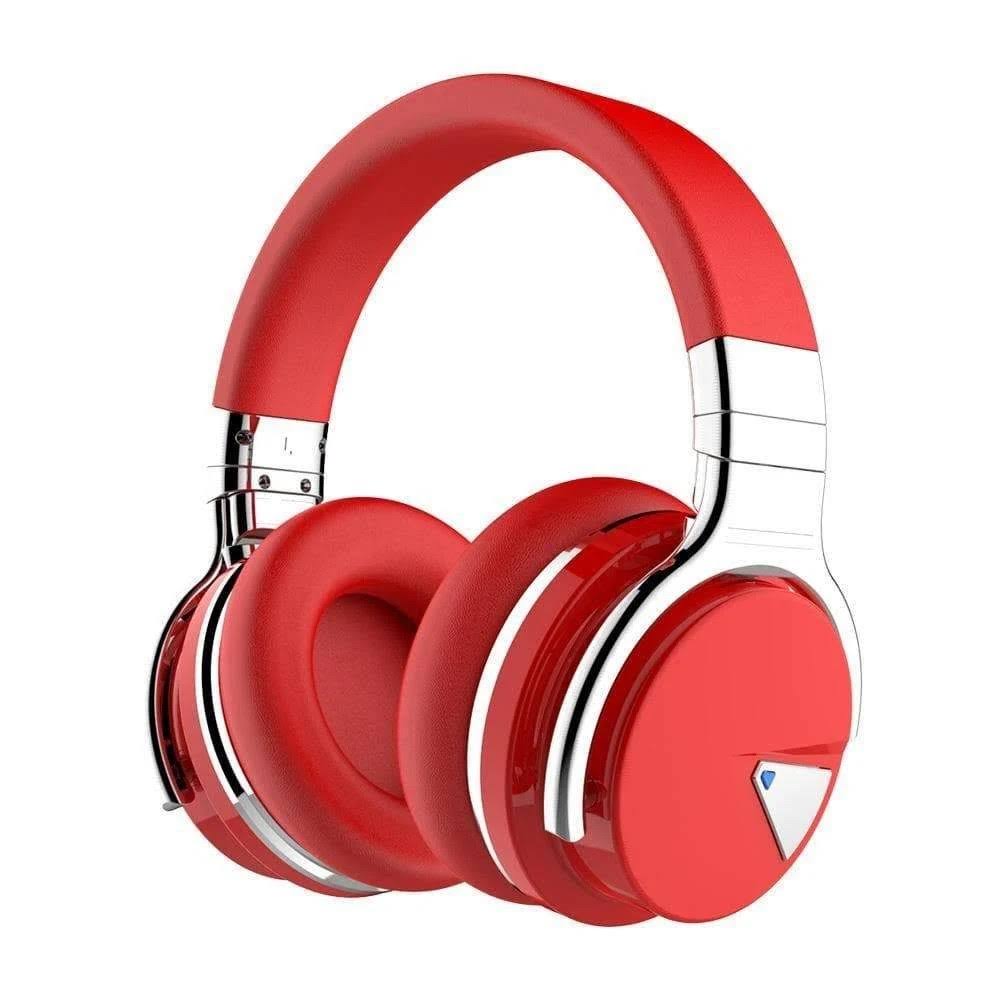 Red Active Noise Cancelling Wireless Bluetooth Headphones P422498