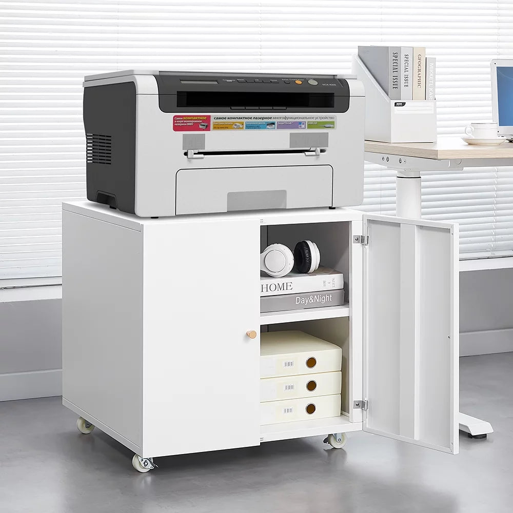 Mobile File Cabinet with 4 Wheels H8841