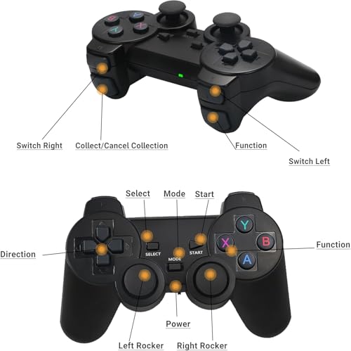 Plug and Play Video Game Console with Dual Controllers U6924