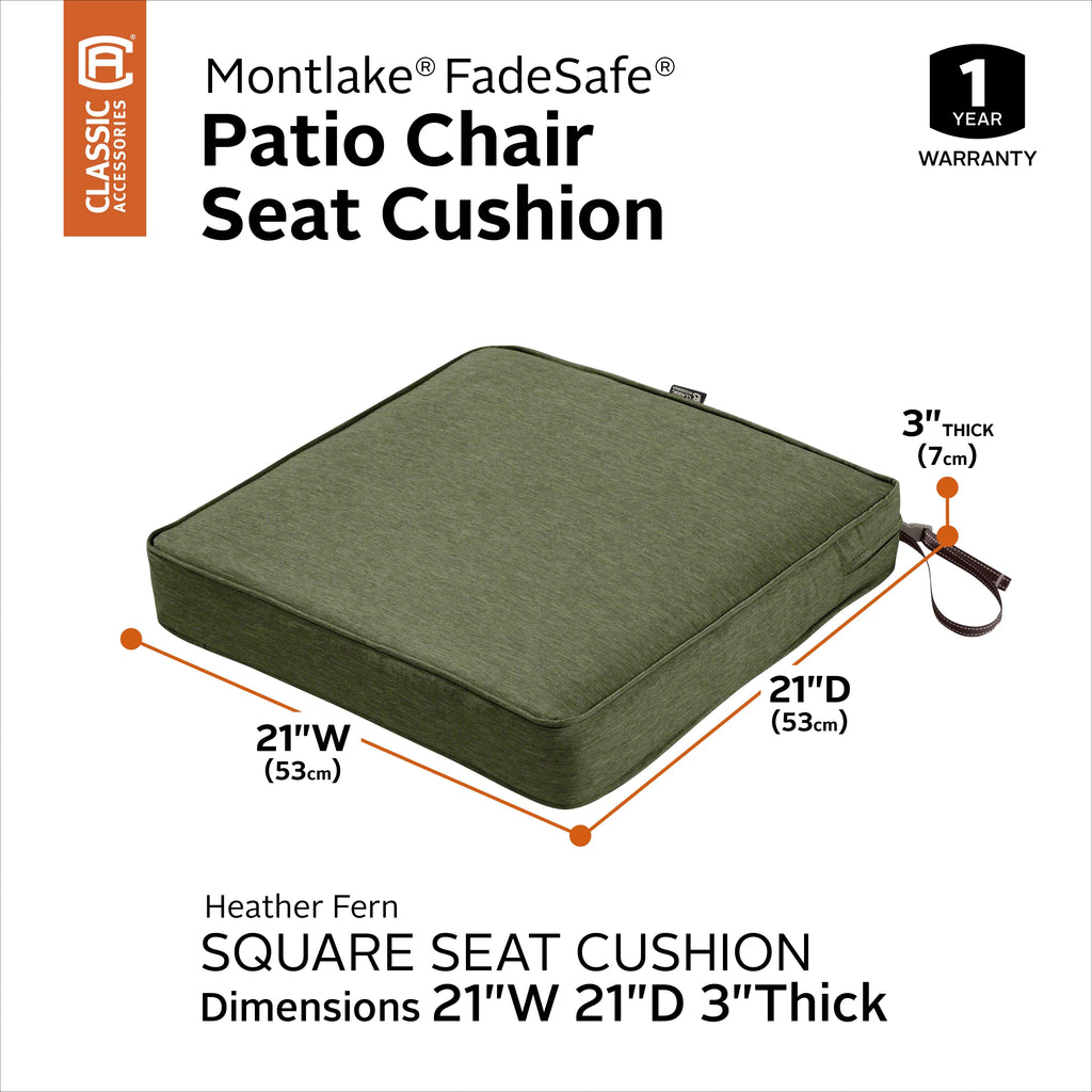 Square Patio Dining Seat Cushion B801