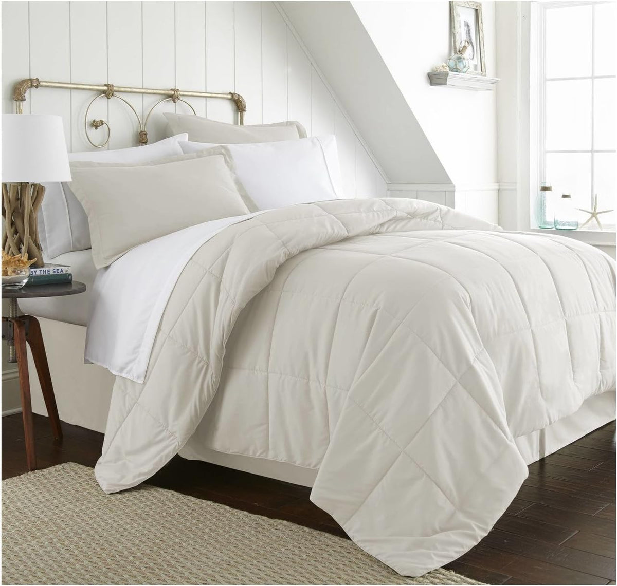Navy 8 Piece Bed in a Bag Queen O102476