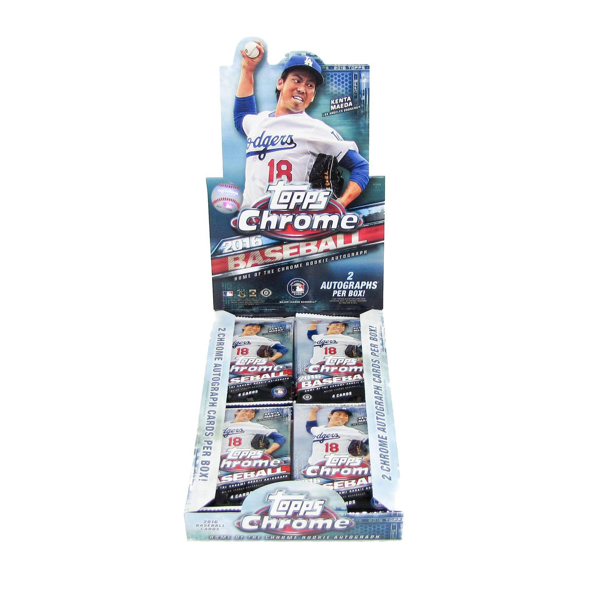 2016 Topps Chrome Baseball Hobby Box O793294