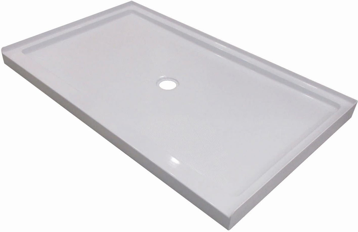 White Rectangular Shower Base N613348