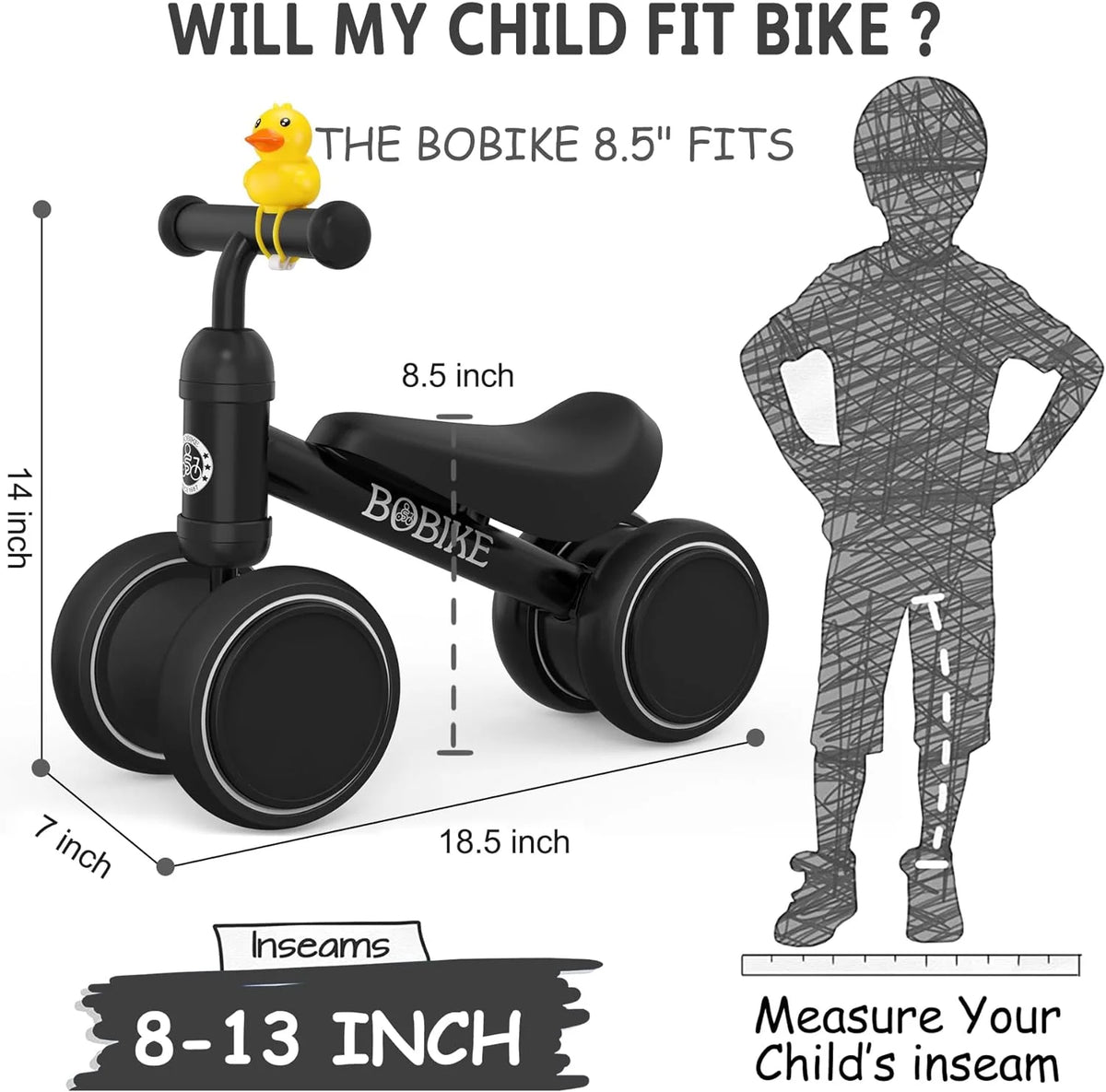 Baby Balance Bike Pink J6250