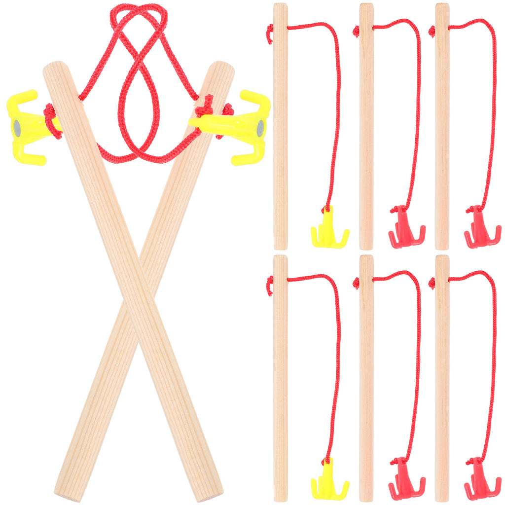 Magnetic Fishing Toys with Wooden Poles S361