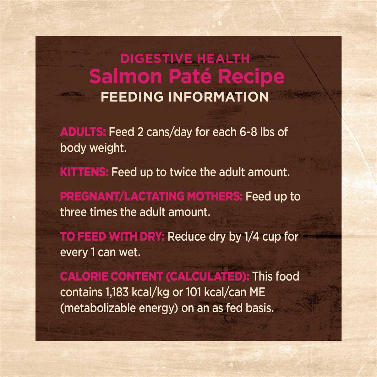 Digestive Health Pate Recipe Wet Cat Food F920196
