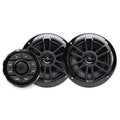 Marine Gauge Receiver with Bluetooth and 2 Black 6.5 Speakers U439205