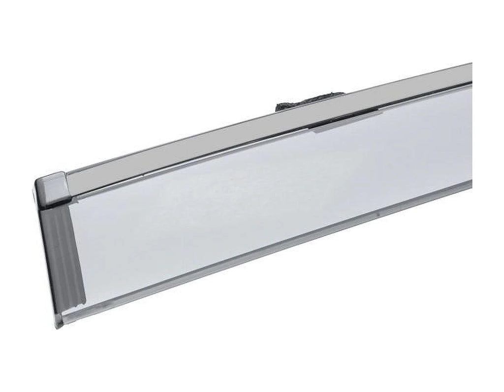 Side Window Visors Wind Deflectors Rain Guard with Black Trim U8507