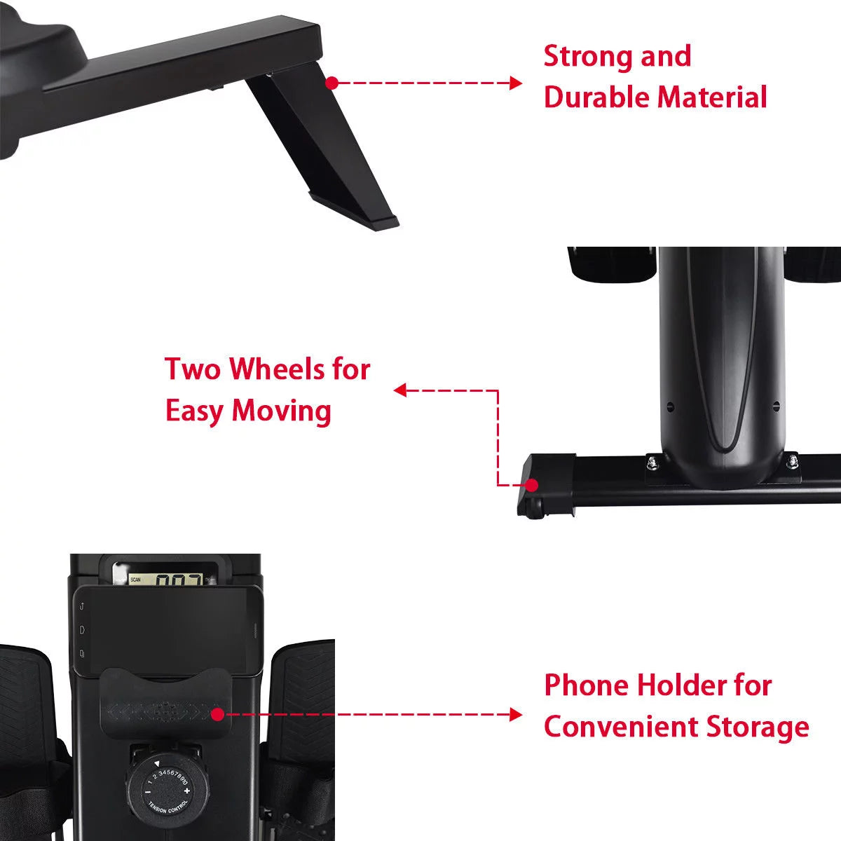 Foldable Magnetic Rowing Machine K670