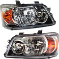 Headlight Assembly Pair for Toyota Highlander 2004-2006 E719