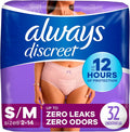 Incontinence Underwear for Women Small/Medium Maximum Protection 32 Count Z38031