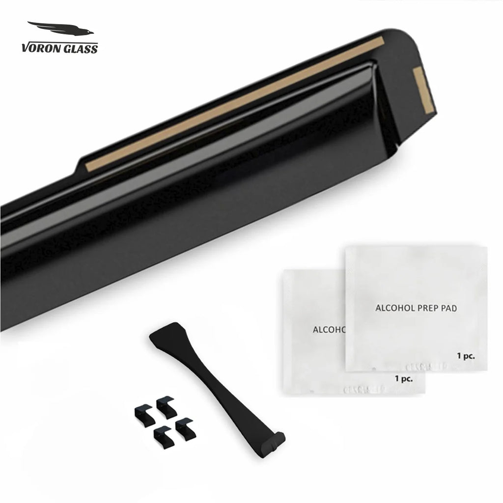 4 Pieces Glass In-Channel Rain Guards for Subaru Forester K304
