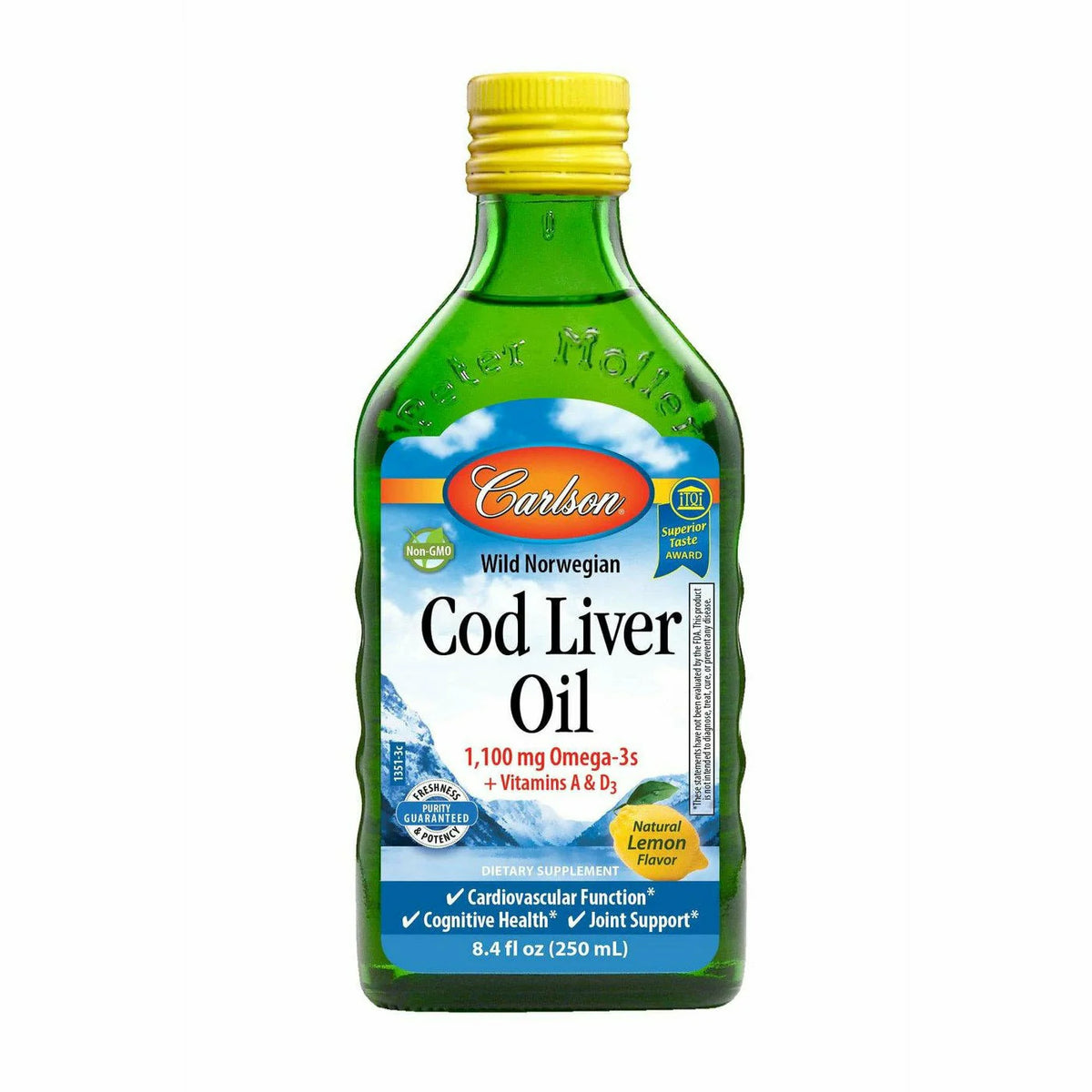 Cod Liver Oil Lemon 8.4 fl oz H38453