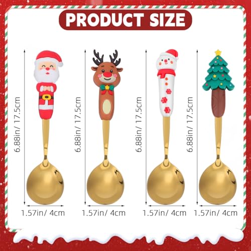 Stainless Steel 4 Pc Mixing Spoon Set A65771