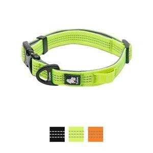 3M Reflective Dog Collar with Aluminum Leash Attachment Y824
