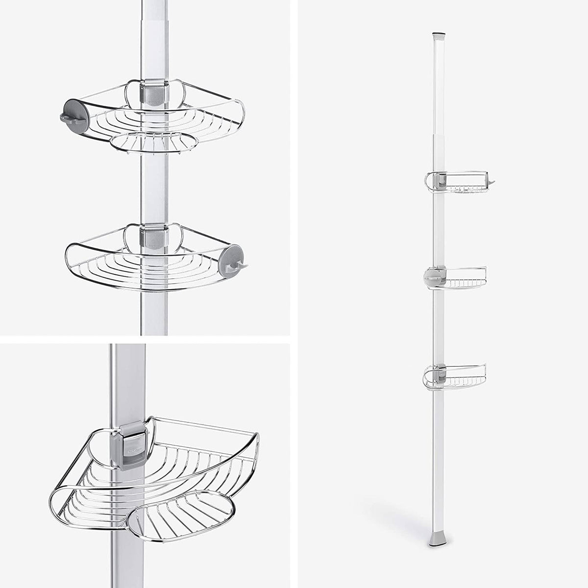 Stainless Steel Tension Shower Caddy U24208