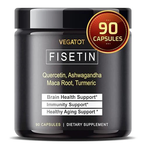 Fisetin 4730MG Quercetin Ashwagandha Maca Root Turmeric K242620