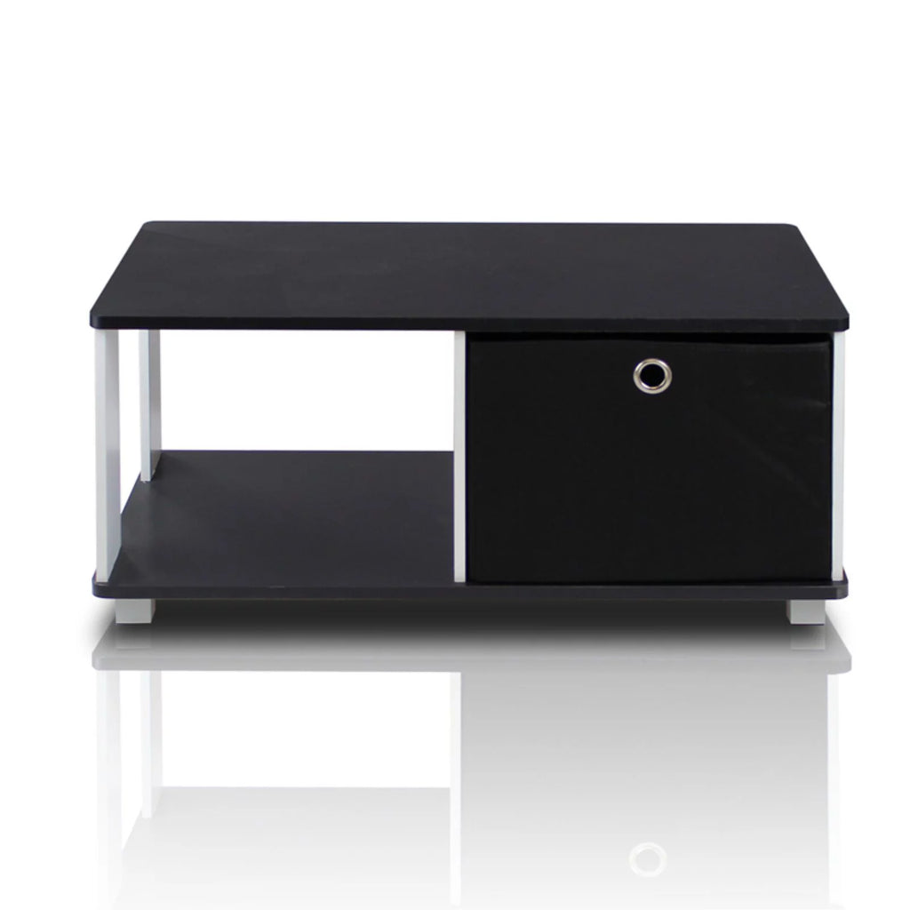 Black Coffee Table with Bin Drawer X74903