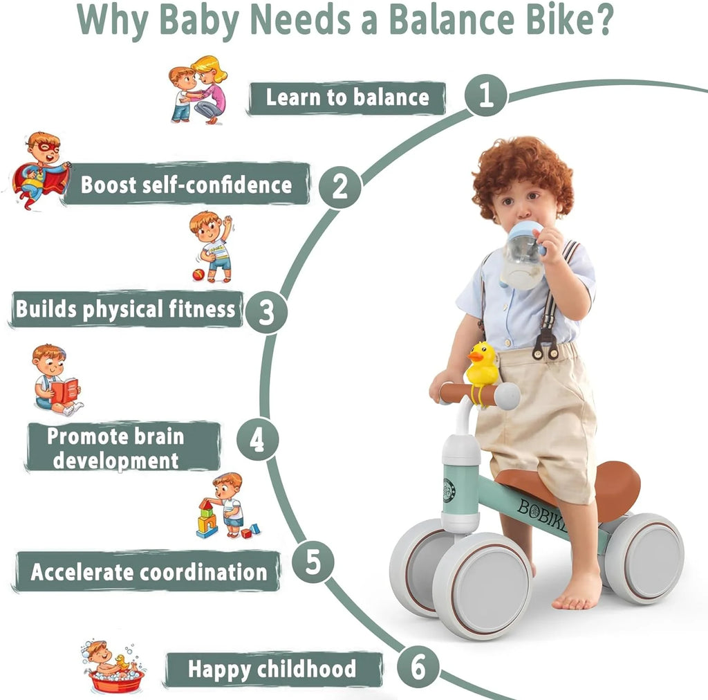 Baby Balance Bike Pink J6250