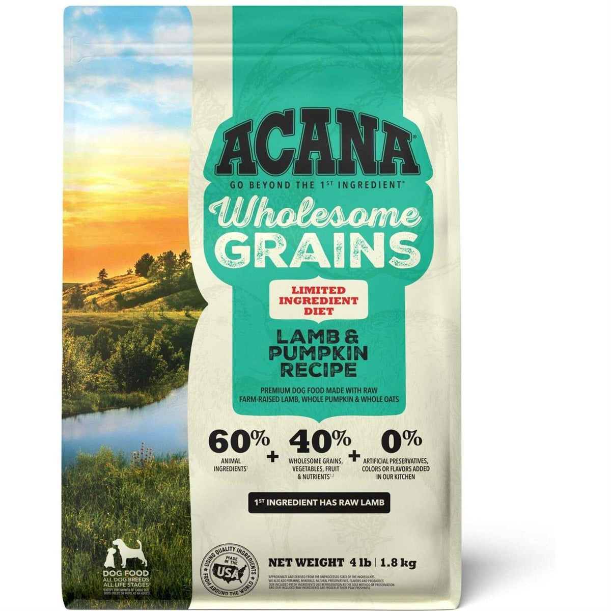 Lamb & Pumpkin Dry Dog Food Z587