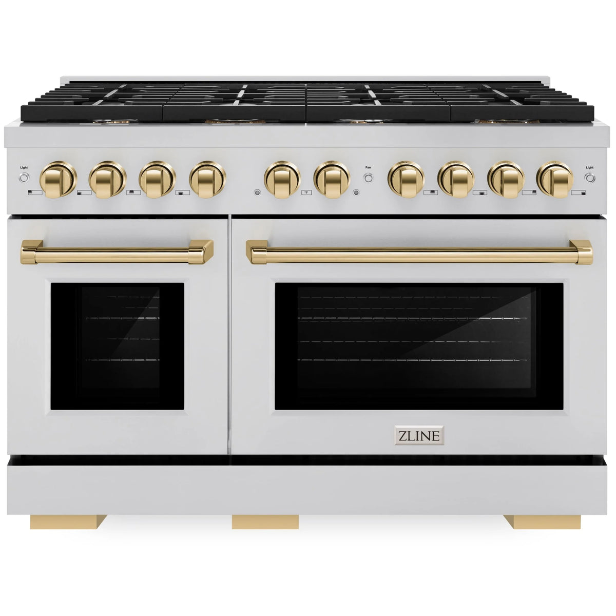 48 6.7 cu. ft. Double Oven Gas Range Stainless Steel H2717