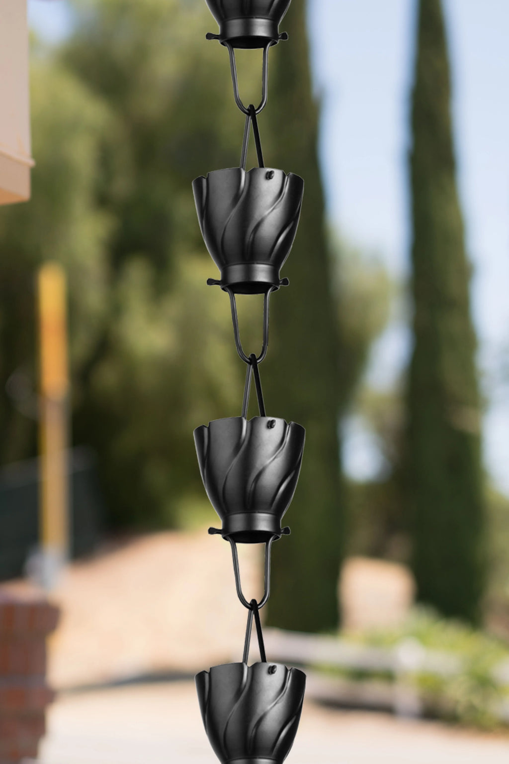 Aluminum Rain Chain Downspout 8.5 ft D689