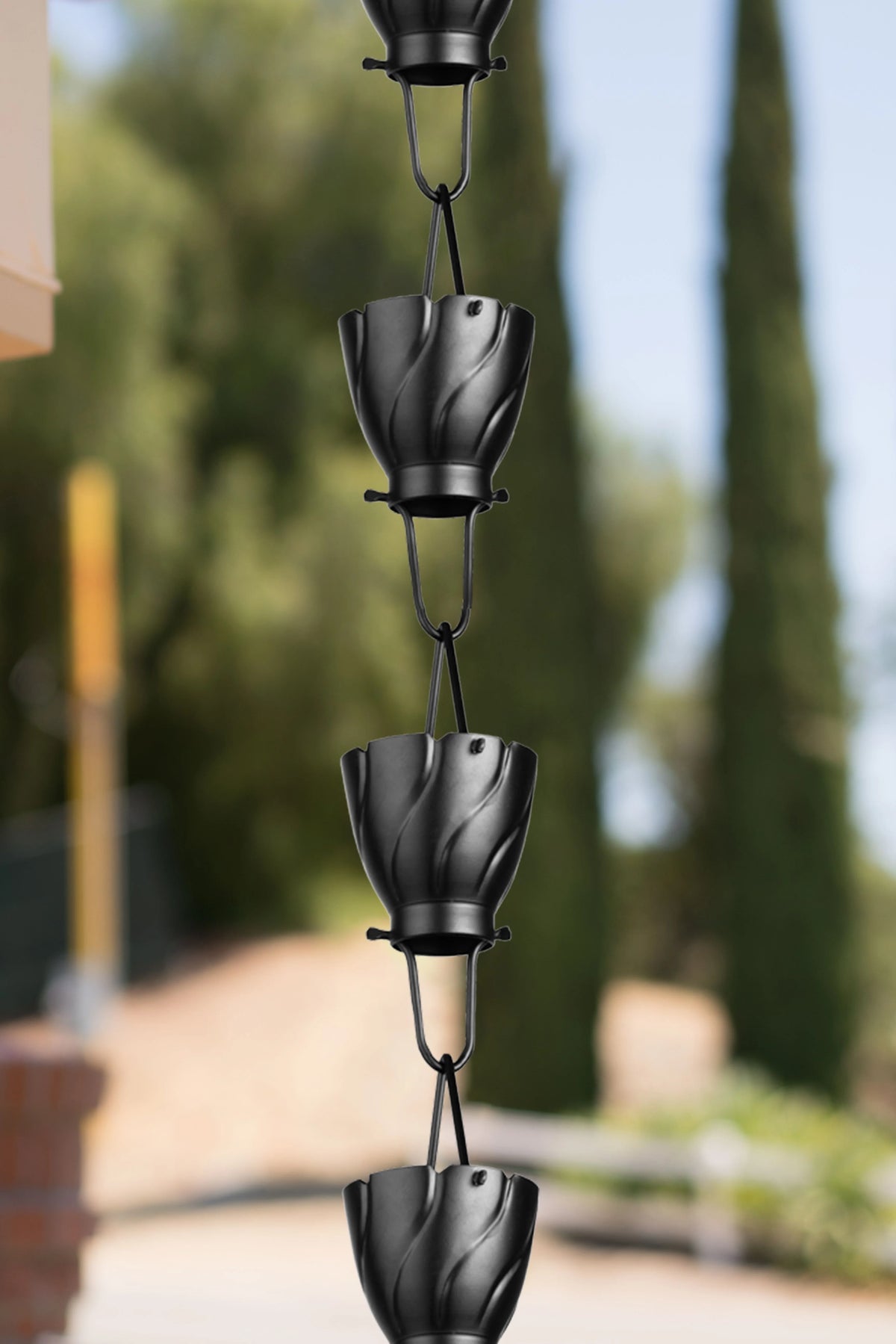 Aluminum Rain Chain Downspout 8.5 ft D689