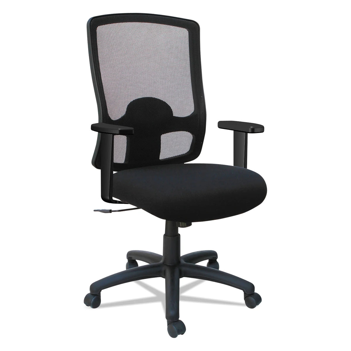 Black High-Back Swivel Tilt Chair O859