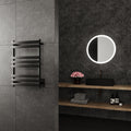 Wall Mounted Electric Towel Warmer in Black M577434