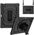 Heavy Duty Protective Cover with 360° Rotating Hand Strap & Stand Shoulder Strap P49170