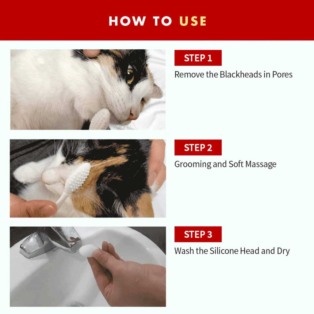 Black Seed Cat Acne Brush P1609