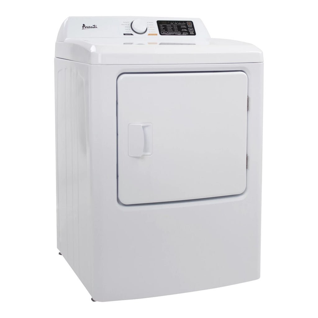 Front Load Electric Clothes Dryer 7.0 Cu. ft. White S3927