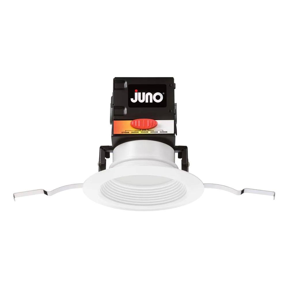 4 in. Selectable CCT Canless Integrated LED White Recessed Light (6-Pack) J15325