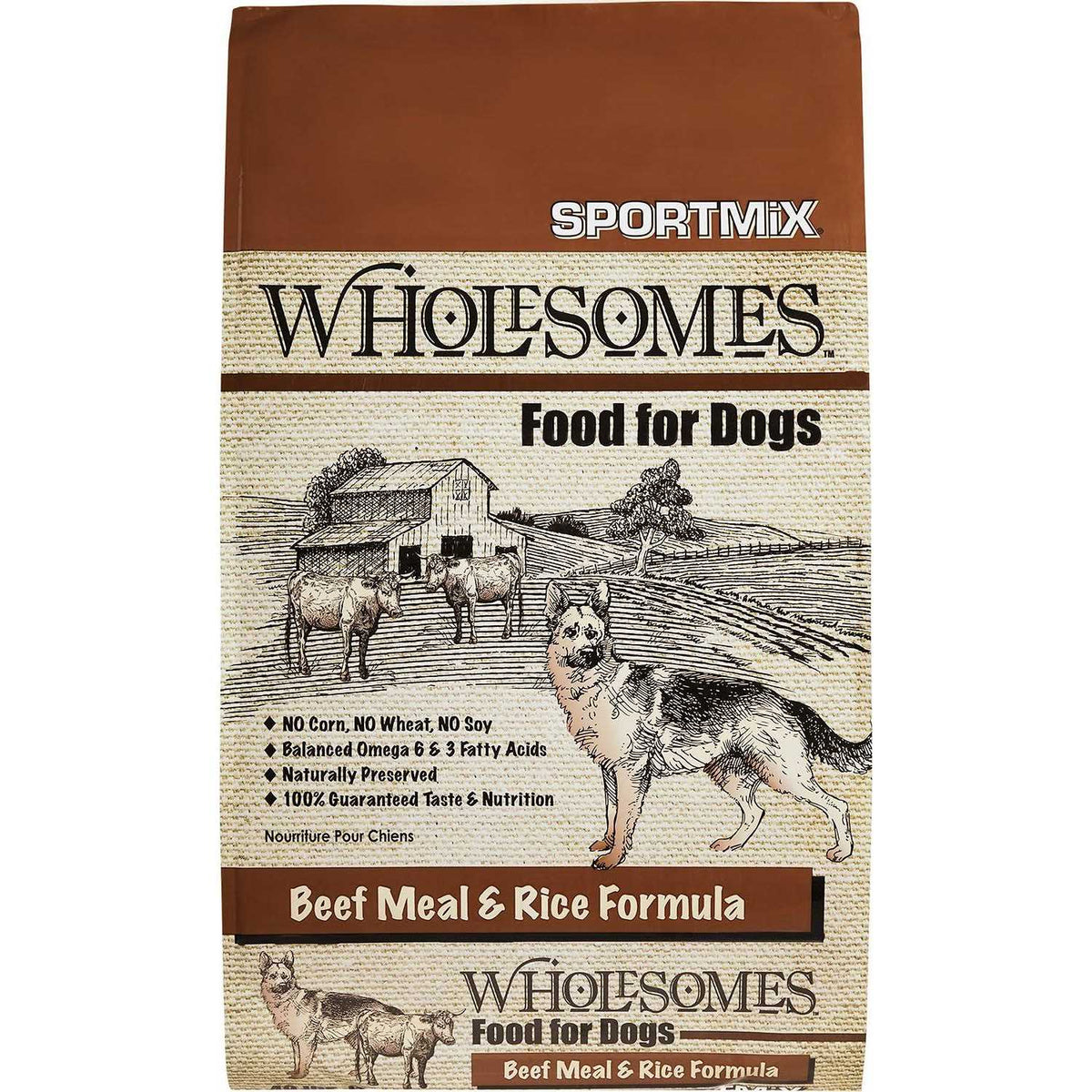 Beef Meal & Rice Recipe Dry Dog Food L521516