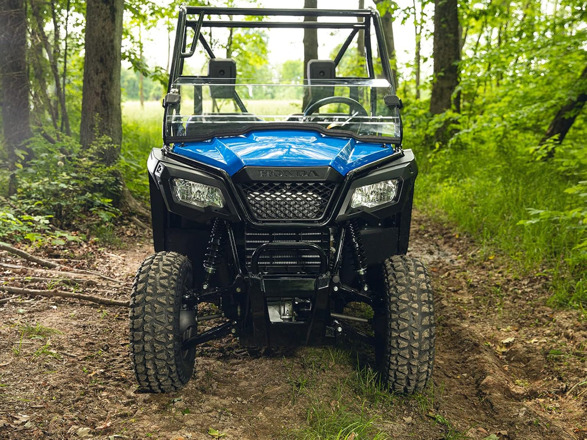 Heavy-Duty Half Windshield for Honda Pioneer 500 / 520, 1/4" Thick Polycarbonate L32050