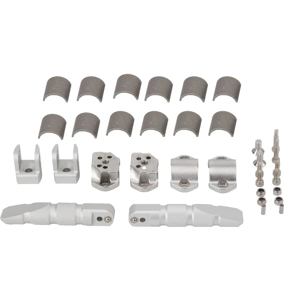 360 Rotatable Highway Crash Bar Foot Pegs C267997