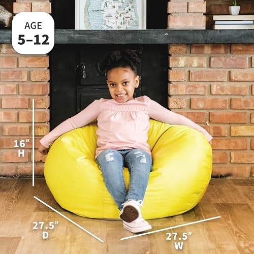 Child-Sized Football Plush Bean Bag Chair B582
