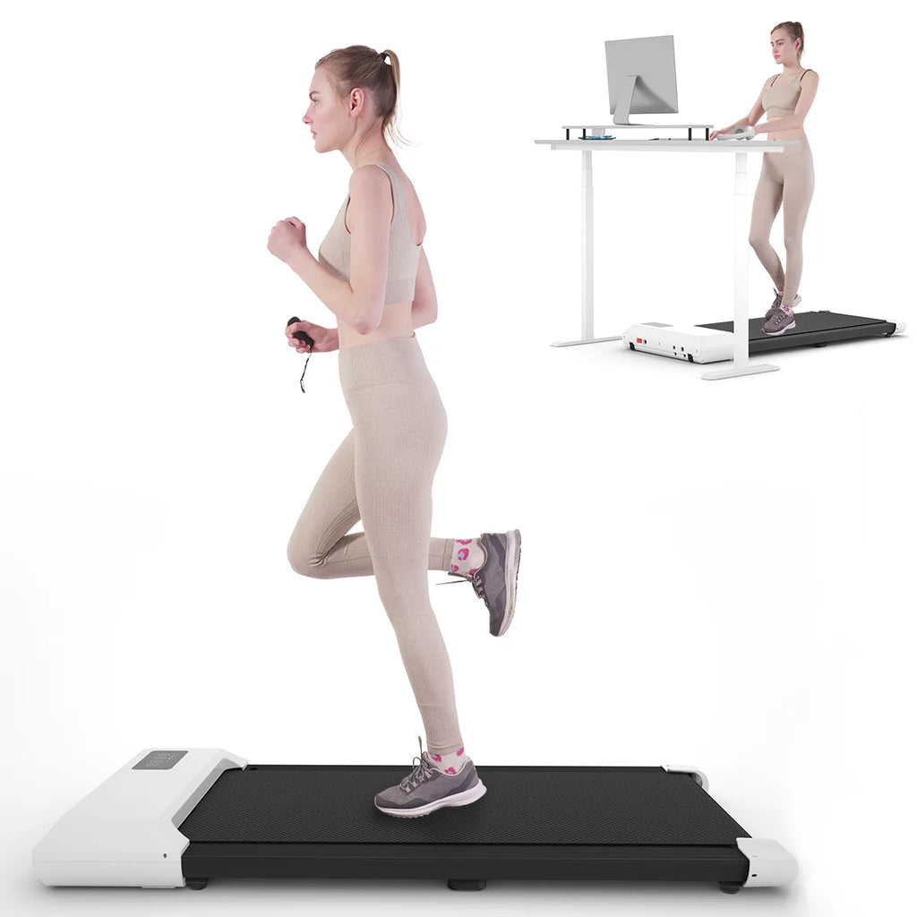2.5Hp Walking Pad Under Desk Treadmill with Remote Control and LED Display M2463