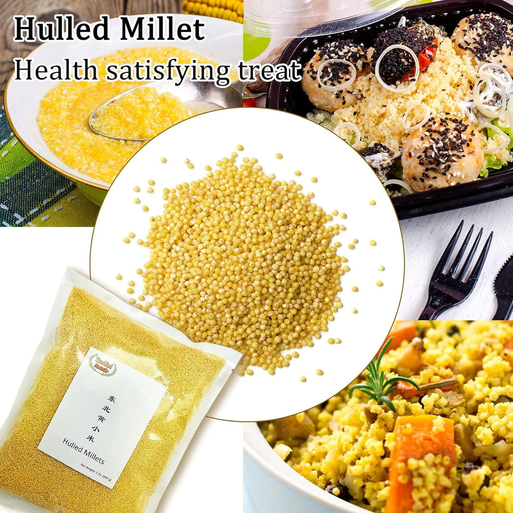 Hulled Millet Grain 2 Pounds B710014