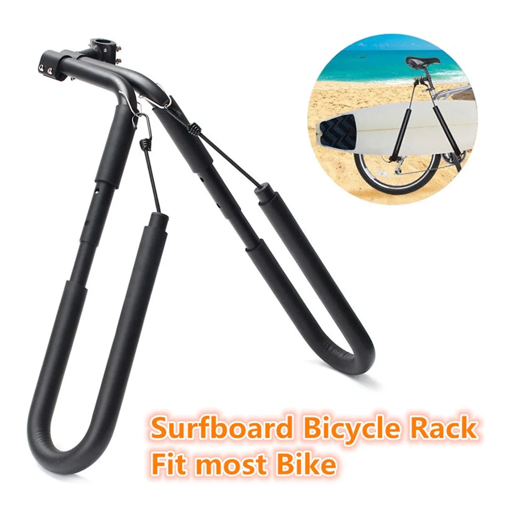 Surfboard Bicycles Carrier Rack Bike Skimboard Side Kiteboard Holder O768166