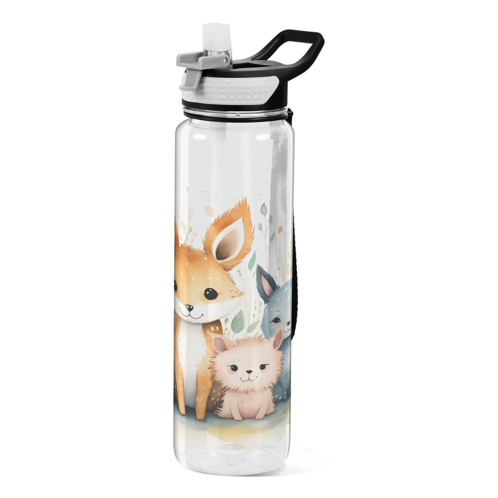 32oz Tritan Leakproof Clear Water Bottle with Straw G814