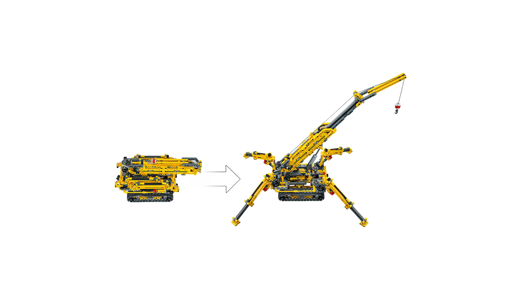 920 Pieces Construction Model Crane Set P8163