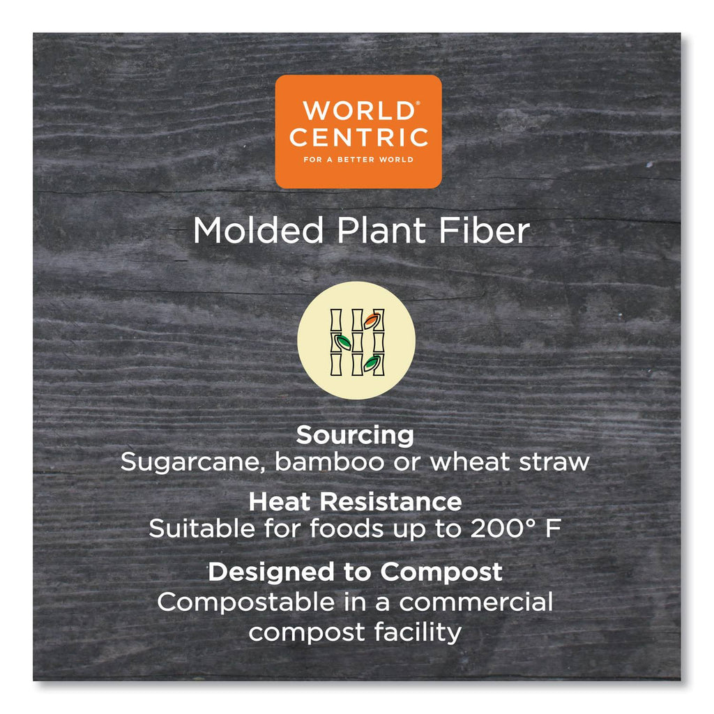 Fiber Hinged Containers, 3 Compartments, 9 x 9 x 3, Natural, 300/Carton G3826