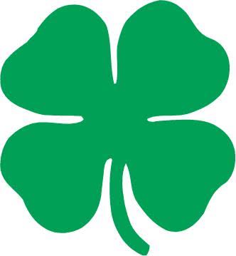 Shamrock Cutout Wall Decal P8190