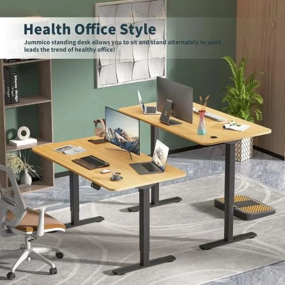 Electric Adjustable Standing Desk 63 x 24 with Memory Preset O587