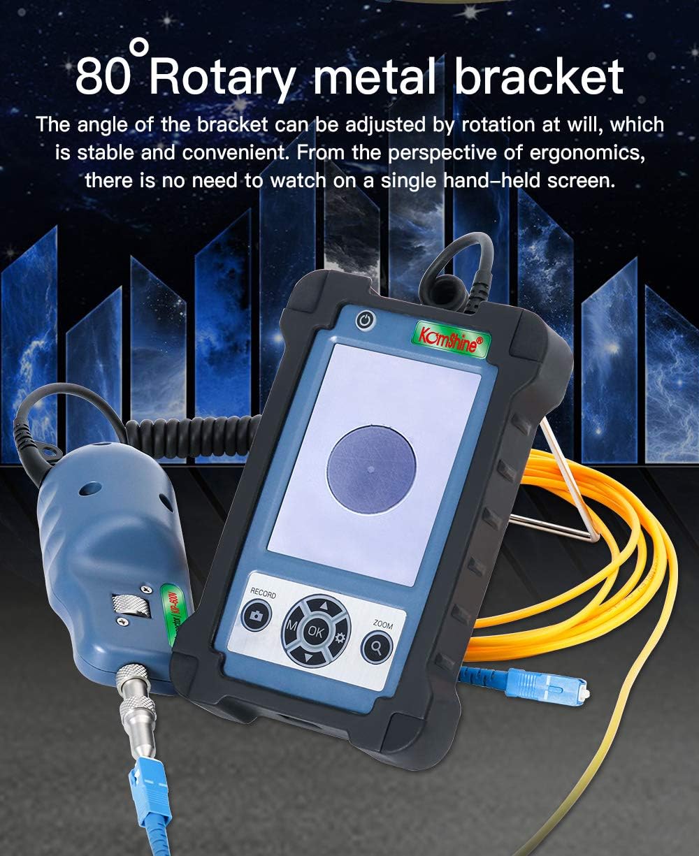 400x Fiber Optic Inspection Probe and Display Q75444