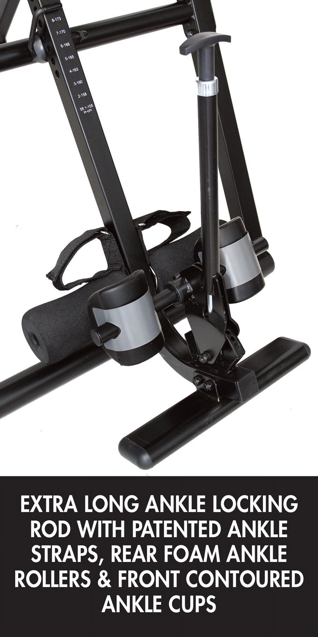 Blue Heat and Vibration Massage Inversion Table R271502