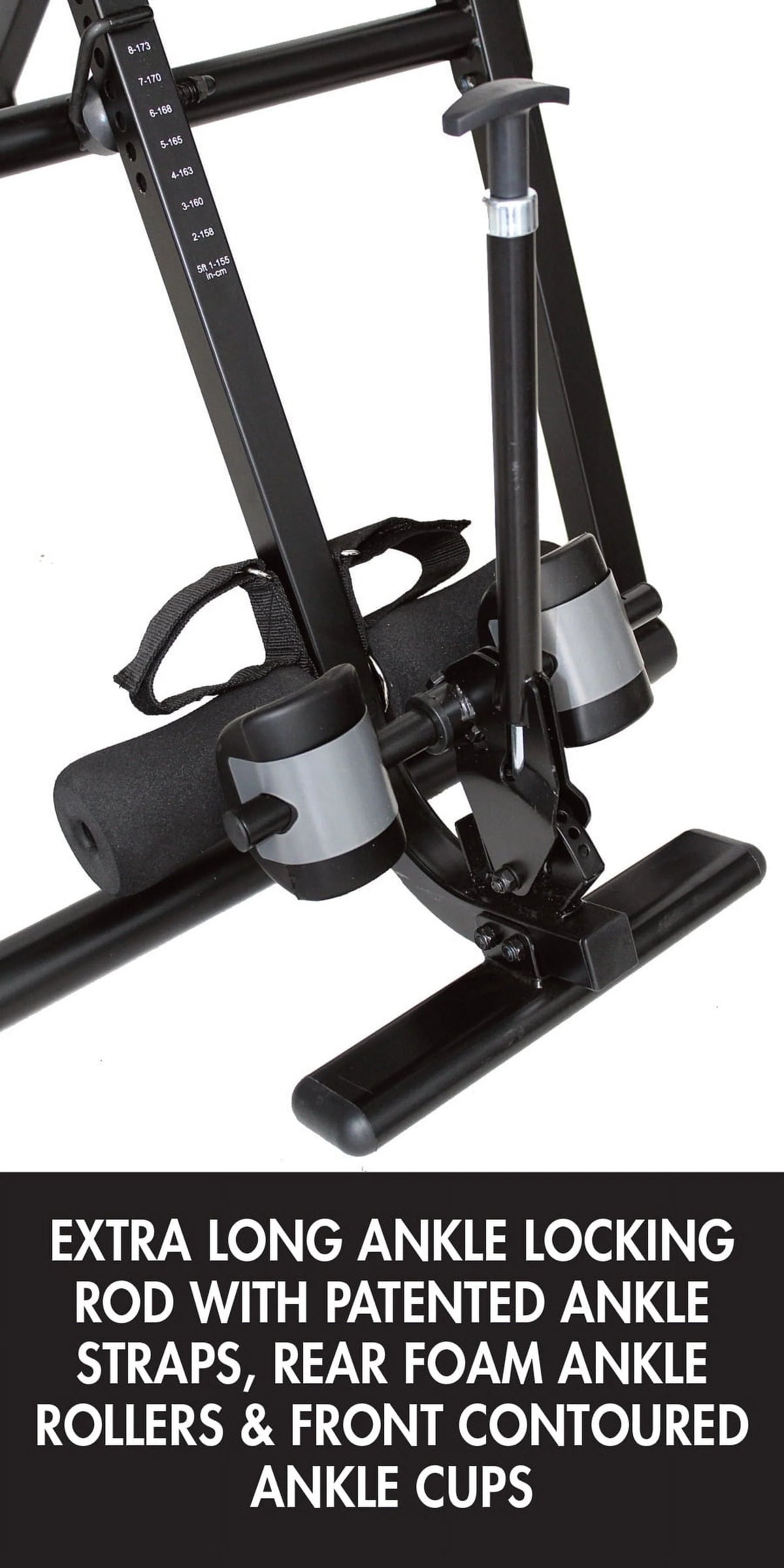 Blue Heat and Vibration Massage Inversion Table R271502