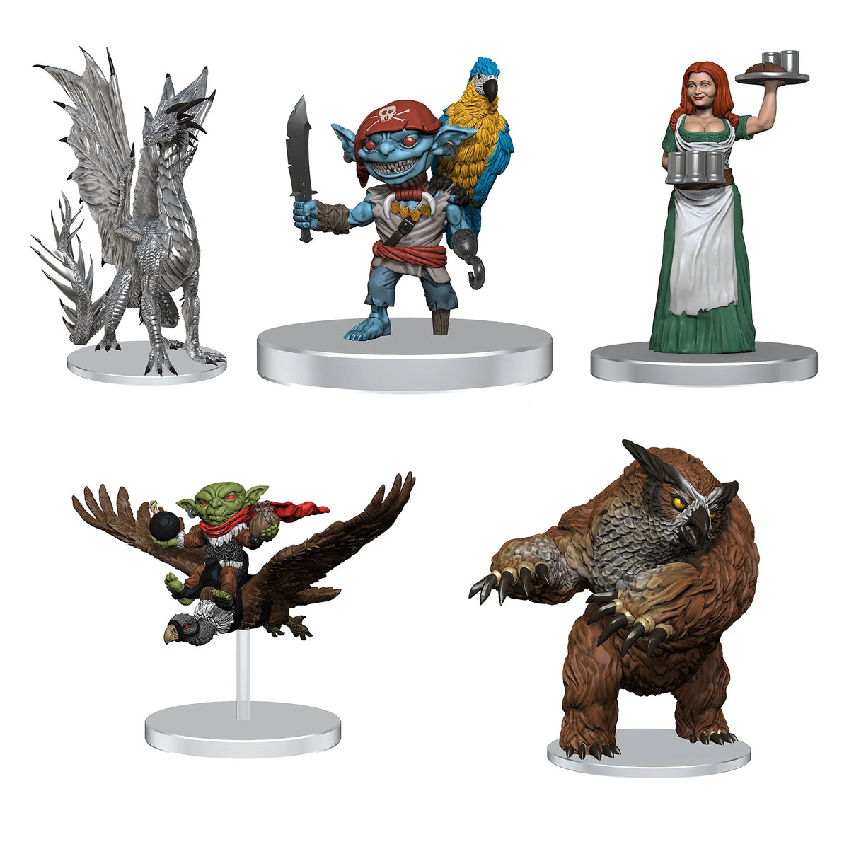 Rusty Dragon Inn Box Set - 52 Piece Miniatures RPG Box Set N2694